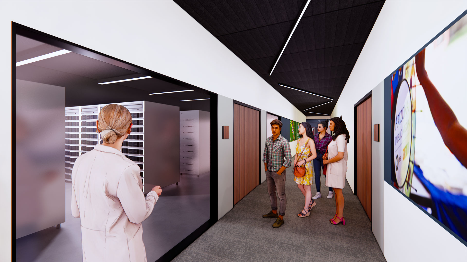 Tech Equipment Rack & Server Room