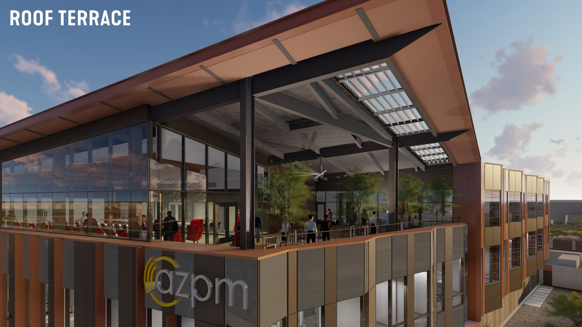 Third Floor Terrace Covered Deck